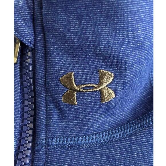 Under Armour Blue jacket bundle of two high neck both size medium - Picture 11 of 13